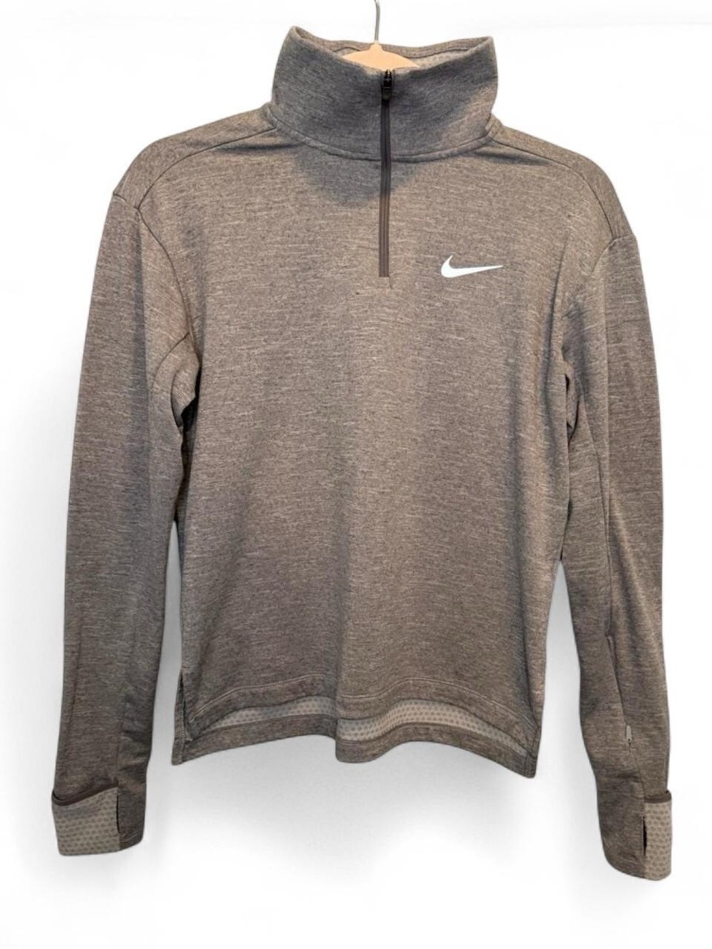 Nike Therma-FIT Sphere Element Running Top Grey Women’s Small Activewear